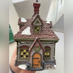 Department 56 Heritage Village Collection Wm. Wheat Cakes & Puddings  Christmas